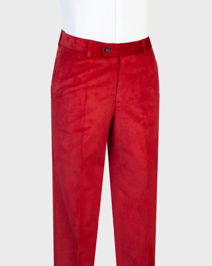 Corduroy One-button 2-piece Suit