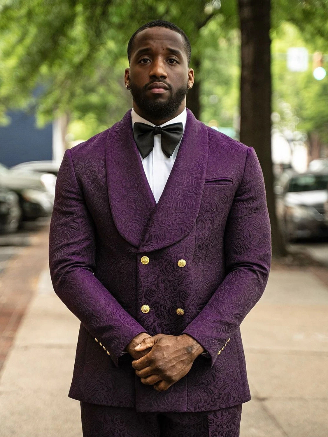 Purple Luxury Prom Tuxedo for Men – Slim Fit Statement Suit
