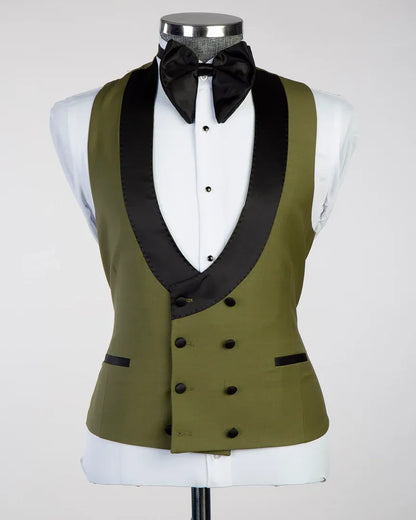 Peak Lapel 3-piece Tuxedo