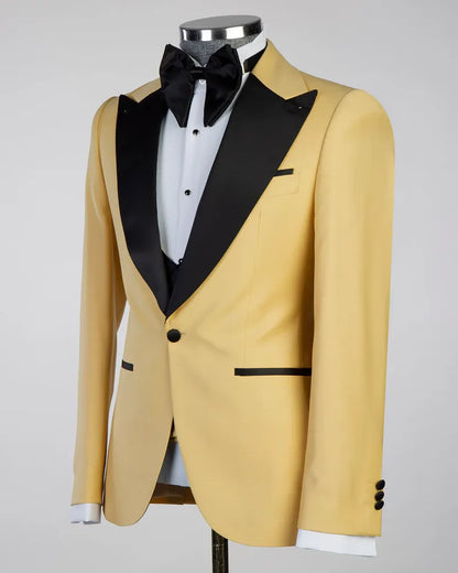 Peak Lapel 3-piece Tuxedo